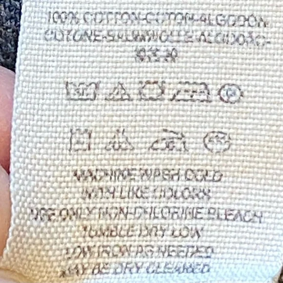 FP Throwback Distressed Denim Jacket Removable Hood Indie Grunge Black Large - Picture 8 of 8